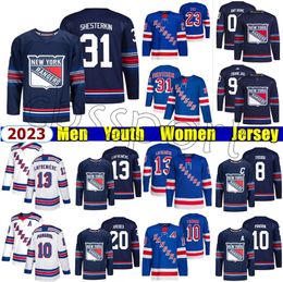 21 Barclay Goodrow New york''rangers'' Hockey Jerseysss Jaroslav Halak 5 Ben Harpur 24 Kaapo Kakko 48 Kalynuk 88 Patrick Kane Ryan Lindgren Mikkola custom Heren dames jeugd