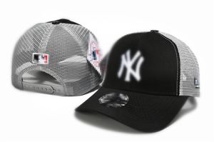 21 kleur zomer gaas Verstelbare Letter Ny baseball cap voor mannen en vrouwen modieuze verstelbare katoenen hoeden zonnebrandcrème hoed eend tong hoed N1
