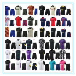 Voetbalvestkits Tracksuits Lewandowski Pedri Saka Pepe zoon Koke Lukaku Bellingham Vini Jr Futbol Football Bellingham Maddison Kane Mbappe Hakimi Haaland de Bruyne