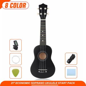 21 inch Mini Ukelele 4 Snaren Ukelele Kleurrijke Mini Gitaar Muzikaal Educatief Instrument Speelgoed voor Kinderen Kinderen Gift Beginners