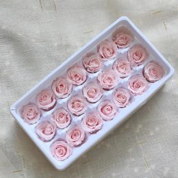 21 piezas/caja B-Grade B hidratante Rose Decoración de la fiesta de bodas DIY Día de San Valentín Día de la Madre Caja de regalo CHAECH LL