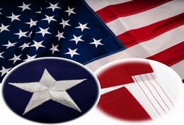 210D Nylon 3x5Fts Verenigde Staten VS VS borduurwerk Amerikaanse vlag van naaistrepen directe fabriek Whole3803447