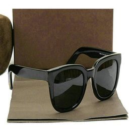 211 Fashion Cool High Quality Square Style Tom Sunglasses Men Femmes Vintage Pop Ins Brand Design Ford Sun Suns Oculos de Sol261p