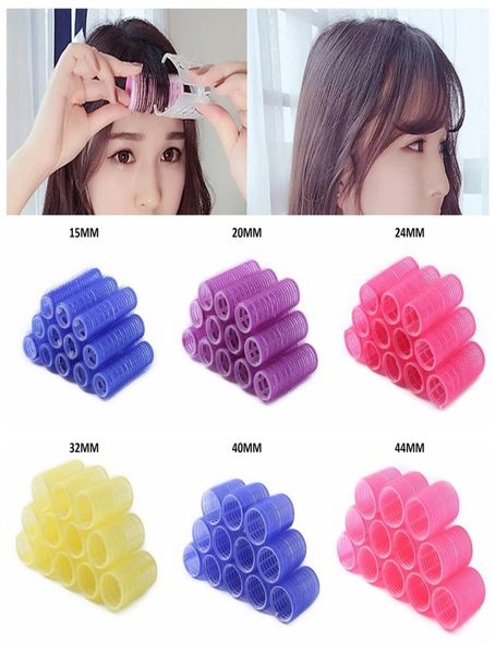 212 Uds. Rodillos de pelo grandes con autoagarre, rizador de pelo con autoagarre para bricolaje, herramienta para rizar el cabello, uso doméstico Rollers9222640