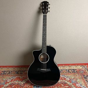 214CE Black Deluxe LH Guitare acoustique 01