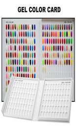 216120 couleurs modèle vernis à ongles Gel couleur boîte d'affichage livre dédié blanc vernis à ongles vernis carte d'affichage tableau avec Tips2439129