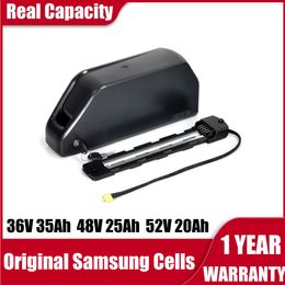21700 EBike Batterij Samsung 72V 60V 52V 48V 36V Onderbuis Jumbo Polly Accu voor scooter 500W 750W 1000W 1500W 2000W Kit