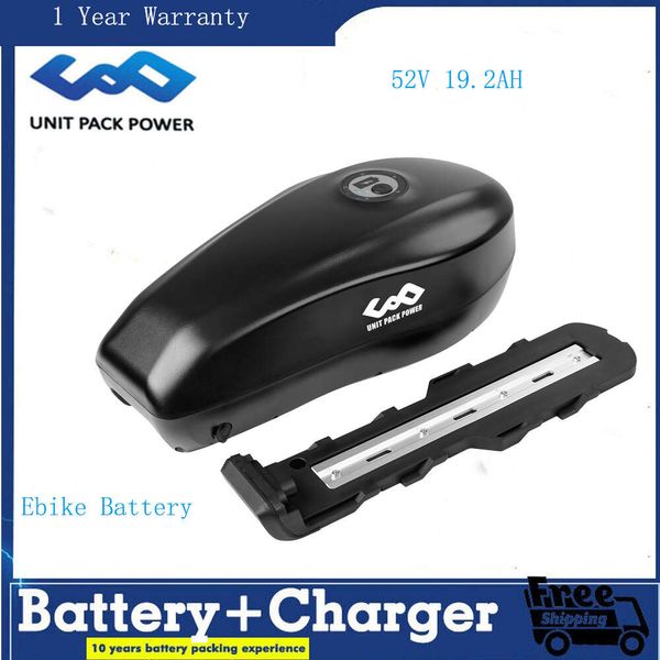 Batterie Lithium-Ion 36/48/52V, 25/20ah, avec réservoir de carburant pour vélo électrique Ebike, pour scooter Bafang 0-21700 W, Kit moteur 2000