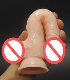 21 cm 4 cm Super Polla grande consoladores enormes realistas pene Artificial pene juguetes sexuales para mujer 1833369
