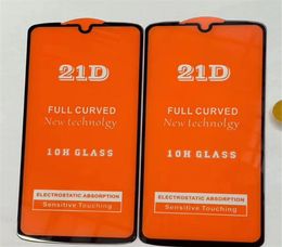 21D Volledige Cover Gehard Glas Telefoon Screen Protector Voor iPhone SE 2020 IPHONE 11 PRO MAX XR XS Samsung Galaxy a11S A21S A501 A7015637116