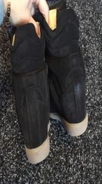 21Luxury Designer Gerinef Leather Isabel Bekett Leathertrimmed en daim sneakers Femme Marant Fashion Show Paris Shoes6172802