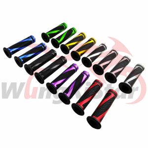 21mm 24mm handgreep motorfiets stuur handgrepen beschermhoes blauw rood geel zilver zwart groen voor motorcross scooter ATV buggy quad pro pit crossmotor