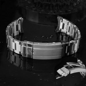Bracelet de bande de montre de 21 mm pour Dweller Rol avec des outils de verrouillage Glide2311