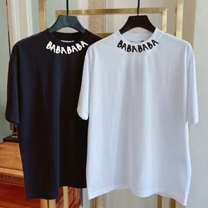 24SS Designer T-shirt voor Mannen Vrouwen Letters Afdrukken Tees Zomer Heren T-shirts Korte Mouw Homme Ademende Kleding Multi Stijlen hoge Kwaliteit