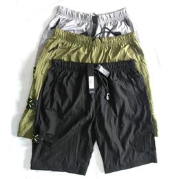 21ss EUR taille marque européenne rétro shorts décontractés pantalons de survêtement de plage pour hommes pantalons importés en métal nylon YKK fermeture éclair confortab295L