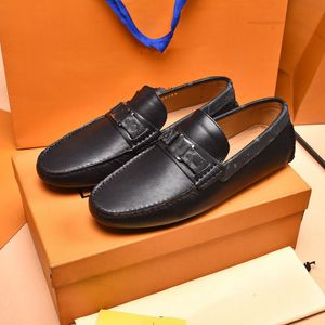 21SS Mode Hoge Kwaliteit Designer Schoenen Zacht Lederen Mannen Vrijetijdskleding Schoen voor Man Party Luie Falts Loafers 38-46
