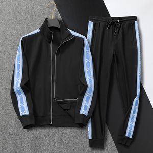 21SS Styliste de vêtements de sport pour hommes Survêtements de sport Classique Cardigan à fermeture éclair Sweat à capuche Pantalon de sport simple Costume pour femme décontracté