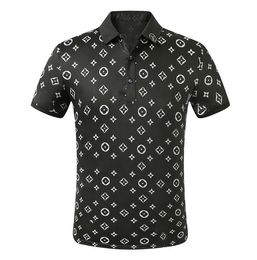 22SS 100% algodón Polos para hombre Camiseta de manga corta Moda casual Diseñadores de marca Polos camiseta