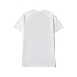 21SS Hommes Noir Blanc Designer T-shirts Causal Hommes T-shirts Mode Impression O Cou À Manches Courtes Hip Hop Casual Tops Streetwear Vêtements Poitrine Lettre Chemise Y5957