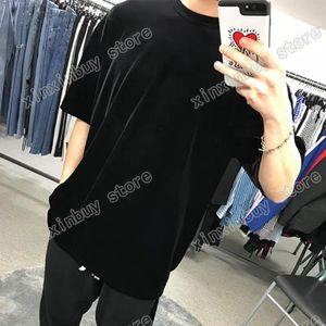 2021 Diseñadores para mujer para hombre Camisetas para hombre París Moda Camiseta en relieve carta hombres ropa Camisetas de calidad superior Calle manga corta lujos Camisetas Ropa