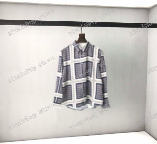 21SS Hommes T-shirts imprimés Polos Designer Lettre rayée Imprimer Paris Vêtements Mens Chemise Tag Loose Style Noir Blanc Gris 056003594