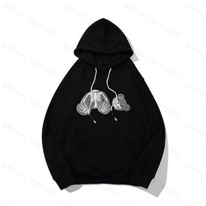 21ss Hommes Femmes Designer anges Pull à capuche Sweatshirts Streetwear t-shirt oie canada vestes pa de OW blanc brouillard ours palm hoodies