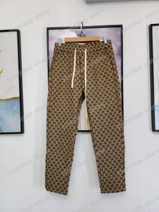 21ss para hombre para mujer diseñador pantalones jacquard primavera verano hombres denim pantalón doble letra letras casuales pantalones de alta calidad amarillo M-3XL