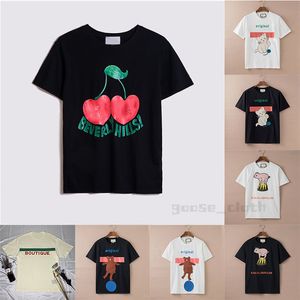 Camisetas Verano para mujer Diseñadores para hombre Camisetas Algodón Moda Impresión de letras Manga corta Señora Tees Luxurys Ropa casual Tops Camisetas Ropa