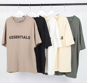 21SS El más nuevo diseñador Hombres Mujeres Manga corta Luxurys Primavera Verano Frente 3D Silicon Logo Camiseta Camiseta Skateboard Camiseta