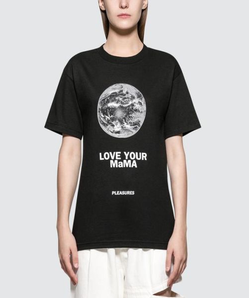 21SS plaisire Love Your Mama 3m Tee Three Gods Religious Oil Painting Tshirt Vintage Short Manches Summer Street Men Women6314822