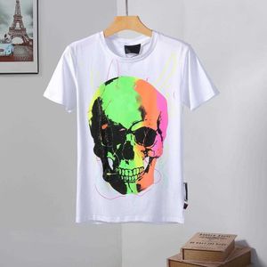 21SS TOPS Men Femmes Designer Skull Diamond T-shirts Philipp Plain Tshirt Hoodie Coat Shorts Tee Shirt Vestes Jeans Jersey Belts Chaussures 7 4C60