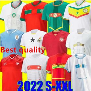 22 2023 Ghana Voetbalshirts Nationaal Team CUP THOMAS Djiku Afena SCHLUPP J.AYEW KUDUS Baba Home Away 21 22 23 Amartey Voetbalshirt WORLD heren kindertenue Spelerversie