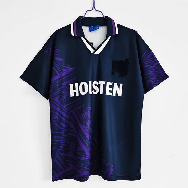 Tottenham Retro Soccer Jerseys 1983 84 Spurs Klinsmann Gascoigne Anderton Sheringham 1991 92 93 94 95 98 1999 Uniformes de camisa vintage clásicos