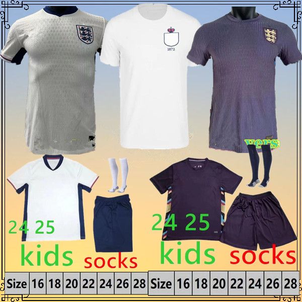 22 23 24 25 National Englands Football Shirt gardien de but Kit Kid Kits Kit sets Uniform World Cup Mead Soccer Jersey Kane Sterling Rashford Sancho Grelish Mount Foden Saka