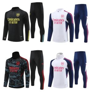 22 23 24 Arsen Survêtement Soccer Jerseys PEPE SAKA Adulte Garçons Gunners Training Suit Odegaard Thomas Tierney Smith Rowe 2023 2024 Transport Hommes Enfants S-2XL