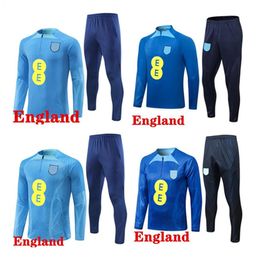 22 23 24 Inglaterra traje de entrenamiento de camisetas de fútbol de chándal Kane Sterling Sancho 23 24 25 Kit National Football Track Sportswear
