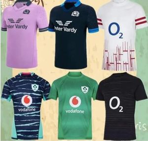 22 -23 -24 Ierland Jersey klinkende kit Schotland Engels Zuid -Engeland UK Afrikaans Home Away Alternate Africa Rugby Shirt Size S -3XL