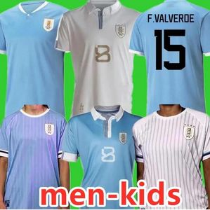 22 23 24 Uruguay Soccer Jersey 2022 2023 2024L.SUAREZ E.Cavani N.De La Cruz Nationaal Team Shirt G.De Arascaeta F. Valverde R.araujo R.Bentancur voetbaluniform