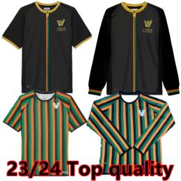 22 23 24 Venezia FC Voetbalshirts thuis Zwart Uit Wit Derde Blauw 4e Rood 10# ARAMU 11# FORTE Venetië 2023 2024 BUSIO 27# Voetbalshirts 3rd Adukt Kids Kit Uniformen 666