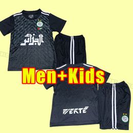 22-23 Algérie 7 MAHREZ 21 BENSEBAINI 22 BENNACER 20 maillots de football ATAL maillot de qualité thaïlandaise ensemble d'entraînement FEGHOULI hommes enfants
