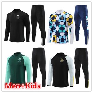 22 23 24 Algerije Algerije heren en kinderen voetbal trainingspak jersey sets 2023 2024 heren voetbalshirts training trainingspakken jas set chandal futbol survetement foot kit