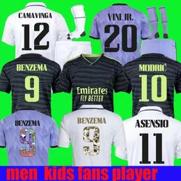 22 23 Benzema Ballon D'Or Shirts Soccer Jersey Gold Special-Edition 2022 2023 FOOTBAL