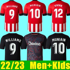 22 23 Bilbao Thuis Voetbalshirts Uit Espana 2022 2023 Camiseta De Futbol I.lekue I.martinz Raul Garcia Jersey Williams Muniain 10 Rood BERENGUER SIMON