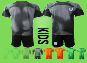 22 23 Kinderen doelman Soccer Jersey Engeland Pickford Team Kinderkleding Infant Zwart geel oranje groen A Becker Virgils Foot7485820