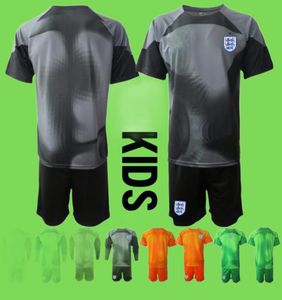 22 23 Kinderen doelman Soccer Jersey Engeland Pickford Team Kinderkleding Infant Zwart geel oranje groen A Becker Virgils Foot4780677