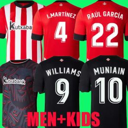 22 23 Club Voetbalshirts BERENGUER 2022 2023 MUNIAIN WILLIAMS Voetbalshirt RAUL GARCIA VILLALIBRE camiseta Sancet thuis GK UNAI SIMON uit 3XL 4XL