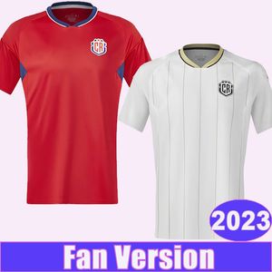 2023 Costa Rica J.CAMPBELL Heren Voetbalshirts Nationaal Team A.CONTRERAS G.TORRES BORGES C Home Away Voetbalshirts Korte Mouw Uniform