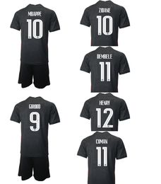 22-23 Conjuntos de camisetas de fútbol personalizadas con pantalones cortos Yakuda botas locales tienda en línea Dropshipping aceptado 10 ZIDANE MBAPPE 11 DEMBELE 12 HENRY 11 COMAN 9 GIROUD fútbol