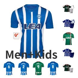 23 24 Deportivo Alaves voetbalshirts JOSELU LEJEUNE camisetas de futbol Alaves EDGAR L.RIOJA LUCAS WAKASO PERE Laguardia 2023 2024 PONS PELLISTRI voetbalshirt top