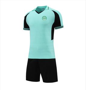 22-23 FC Groningen Hommes Survêtements Enfants et adultes été Manches courtes Vêtements de sport Vêtements Loisirs de plein air Sports chemise à col rabattu